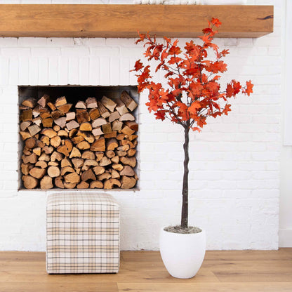 5' Autumn Rustic Maple Artificial Fall Tree - Tampa Home & Garden Store