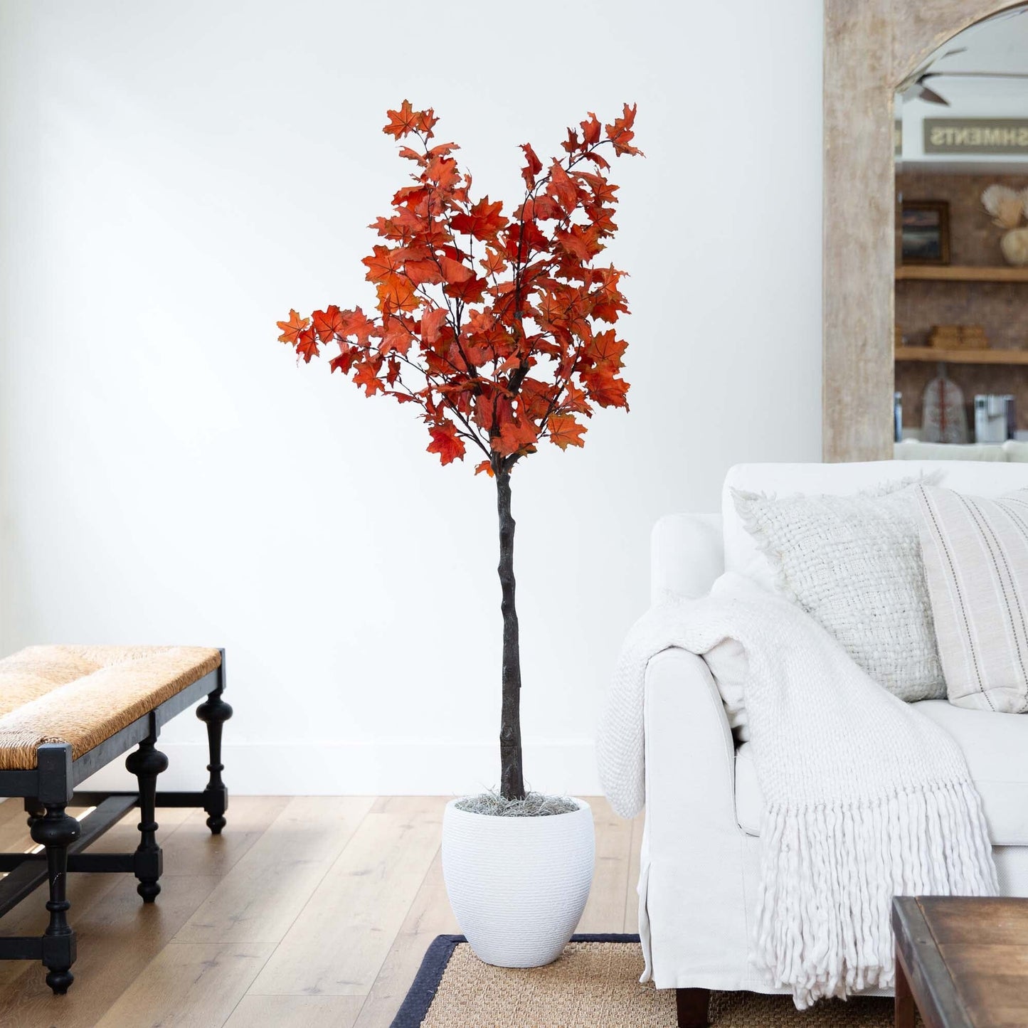 5' Autumn Rustic Maple Artificial Fall Tree - Tampa Home & Garden Store