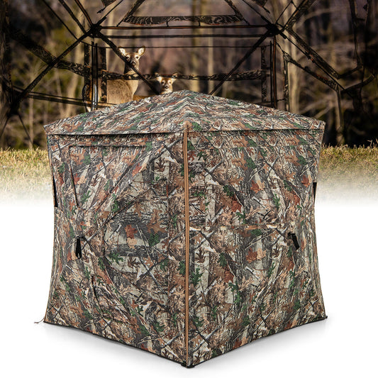 5-IN-1 Detachable Hunting Blind for 2-3 People with Skylight - Tampa Home & Garden Store