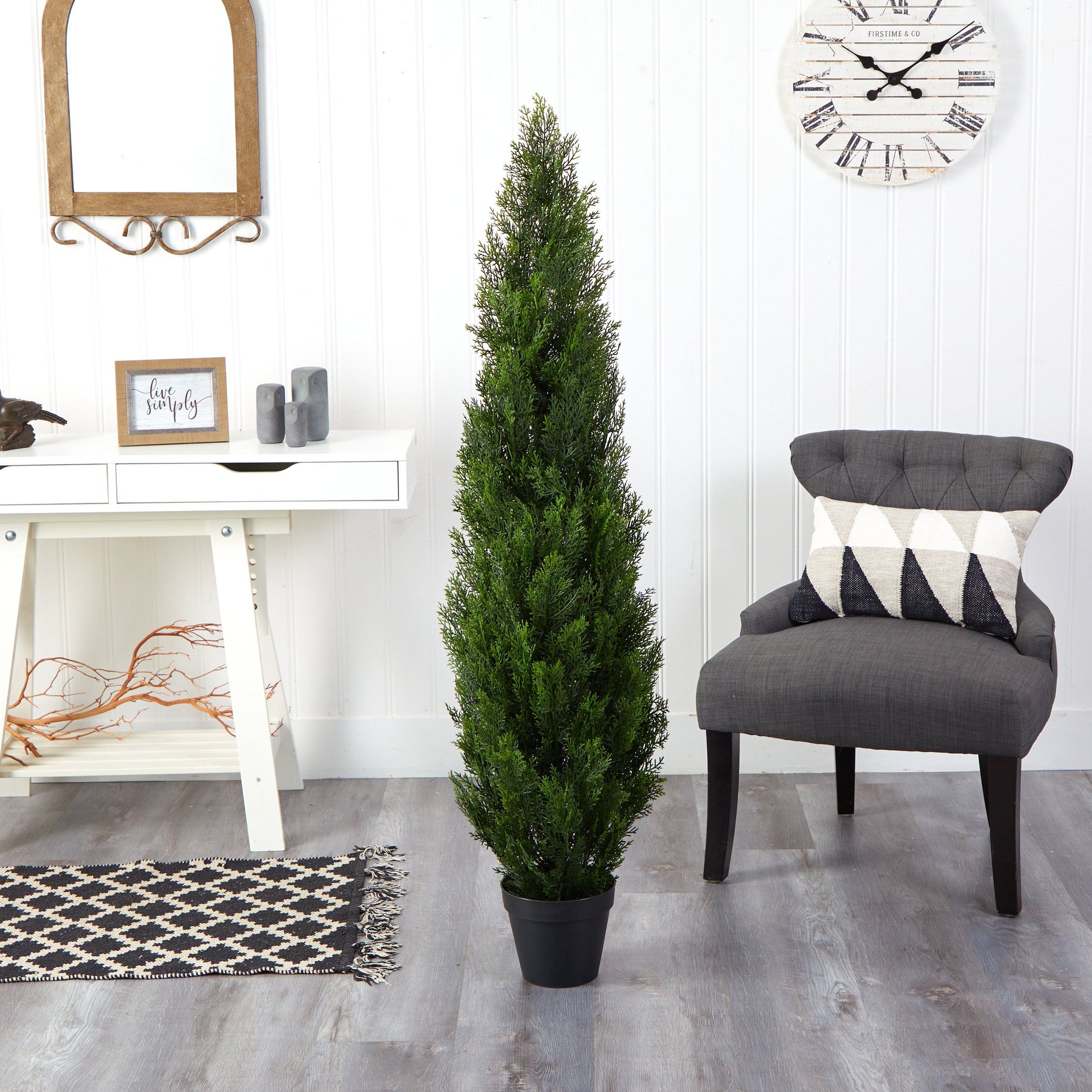 5' Mini Cedar Pine Tree (Indoor/Outdoor) - Tampa Home & Garden Store