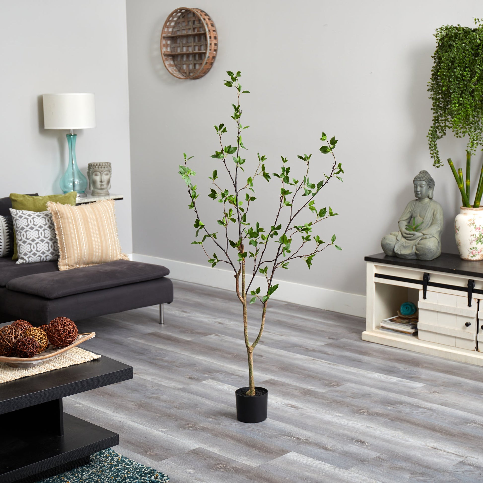5’ Minimalist Citrus Artificial Tree - Tampa Home & Garden Store
