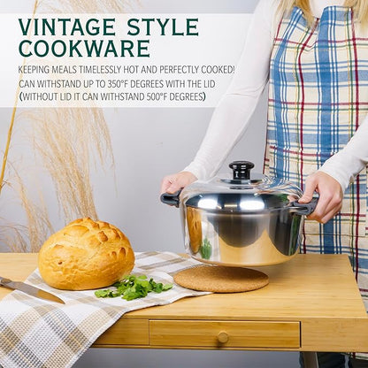5 Quarts Round Dutch Oven with Lid - Tampa Home & Garden Store