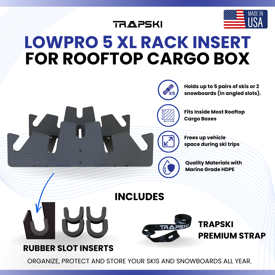 5 XL Ski & Snowboard Rack Cargo Insert - Tampa Home & Garden Store