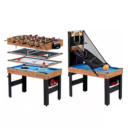 5-in-1 Game Table - Foosball Pool Basketball Ping Pong and Slide Hockey - Tampa Home & Garden Store