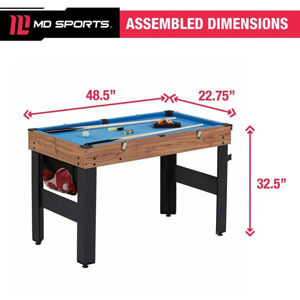 5-in-1 Game Table - Foosball Pool Basketball Ping Pong and Slide Hockey - Tampa Home & Garden Store