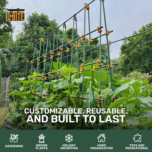 5' or 6' Monster Plant Support!  Custom Trellis & Tomato Cage Kit - The All Purpose Heavy Lifter - Tampa Home & Garden Store