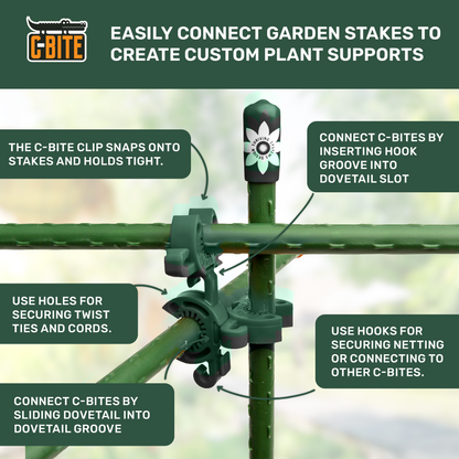 5' or 6' Monster Plant Support!  Custom Trellis & Tomato Cage Kit - The All Purpose Heavy Lifter - Tampa Home & Garden Store