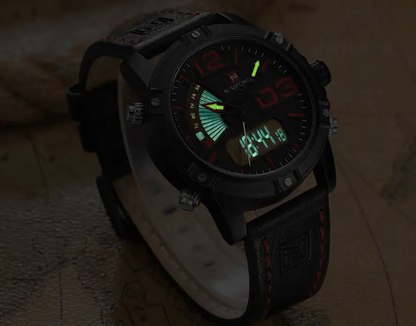 Men's Digital Analog Watch Multifunction