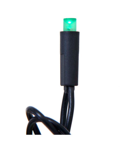 50-Light 5mm Green Frost LED Black Wire Light Set - Tampa Home & Garden Store