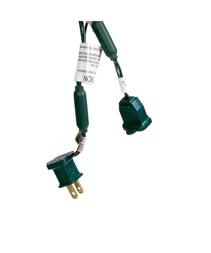 50-Light 5mm Multi-Color Twinkle LED Green Wire Light Set - Tampa Home & Garden Store