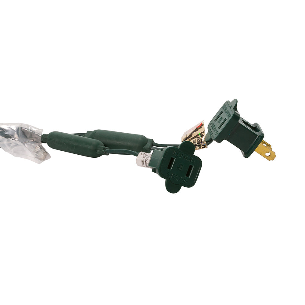 50-Light 5mm Red LED Green Wire Light Set - Tampa Home & Garden Store