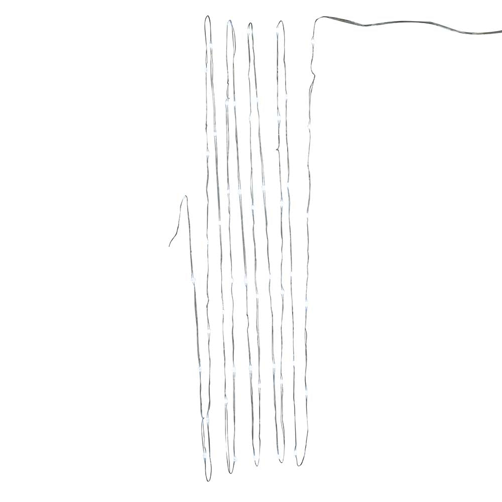 50-Light Battery-Operated Cool White Superbright LED Light Set - Tampa Home & Garden Store