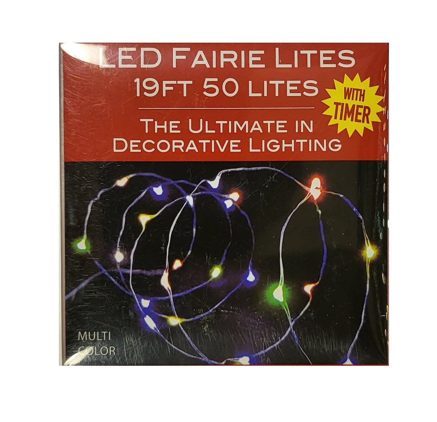 50-Light Battery-Operated LED Fairie Light Set - Multicolor - Tampa Home & Garden Store