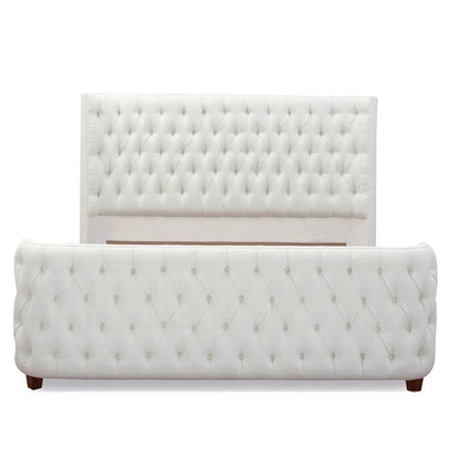 Brooklyn Tufted Bed Headboard and Footboard Set