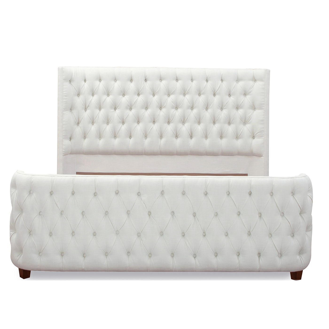 Brooklyn Tufted Panel Headboard and Footboard Set