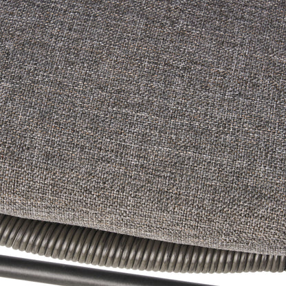Cordella outdoor woven wicker chairs with cushions set of 2 textured gray-brown weave on Tampa Home & Garden Store