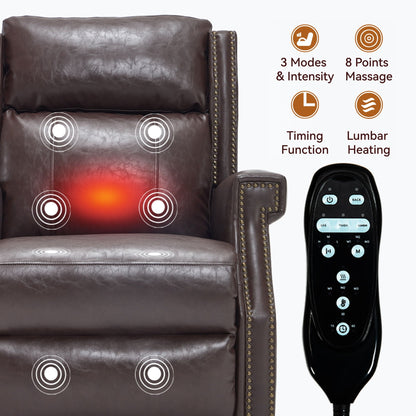 Manual Recliner With Vibrations and Heat
