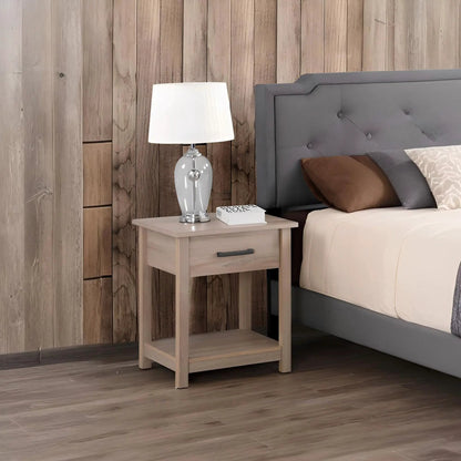 Salem Nightstand With Roller Drawer Glides
