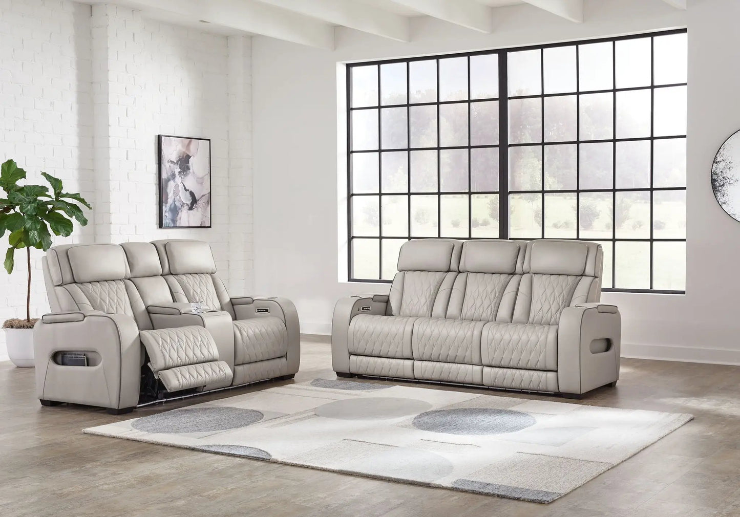 Boyington Power Reclining Living Room Set