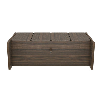 Linda sideboard with adjustable shelves and soft-close doors in dark brown wood finish on Tampa Home & Garden Store
