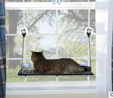 Cat window hammock bed, black removable washable pad with super suction cups, Sell My Stuff on Tampa Home & Garden Store
