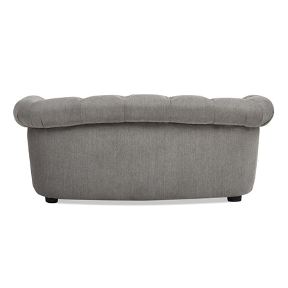 Kiki Chesterfield dog sofa bed medium gray upholstery by HouseOfZazla on Tampa Home & Garden Store
