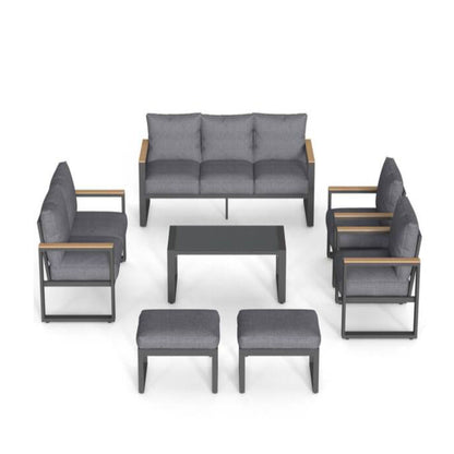 Modern Outdoor Sofa Set with the Coffee Table