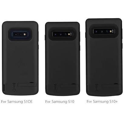 Battery cases for Samsung Galaxy S10e, S10 and S10+ in black 3-pack on Tampa Home & Garden Store