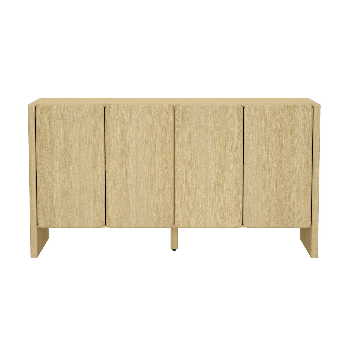 Linda Sideboard in light brown oak with adjustable shelves and soft-close doors HouseOfZazla on Tampa Home & Garden Store