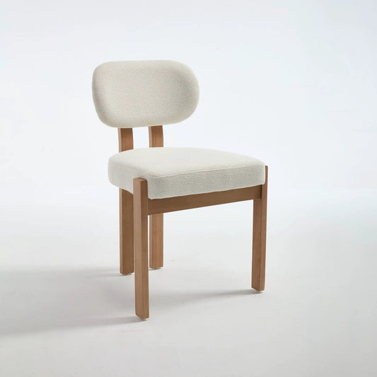 Dining chairs set 2 ergonomic backrest adjustable feet wood legs Unique Piece Furniture on Tampa Home & Garden Store