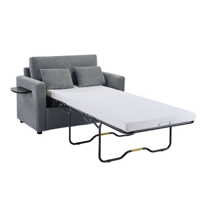 Foldable Sleeper Sofa with USB Ports and Storage