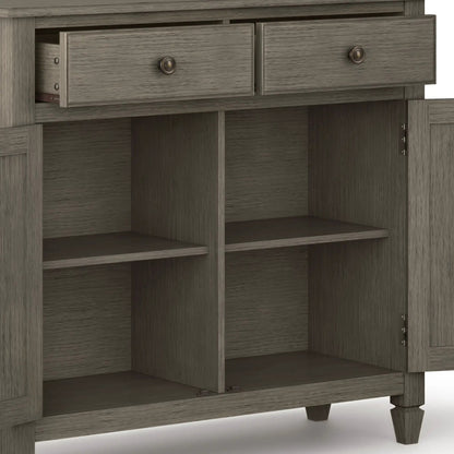 Connaught Handcrafted Solid Wood Entryway Cabinet