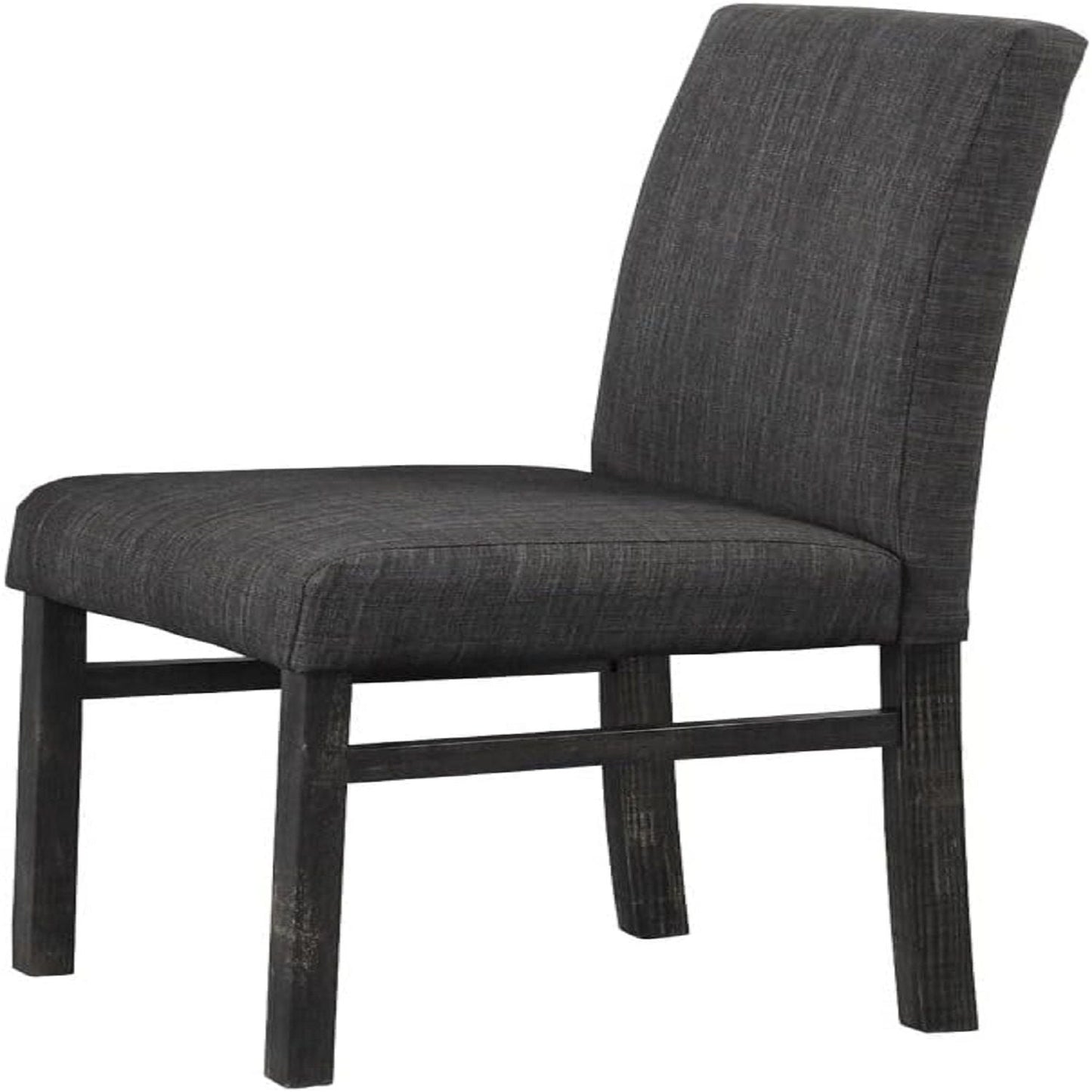 Transitional Upholstered Dining Chair For Kitchen