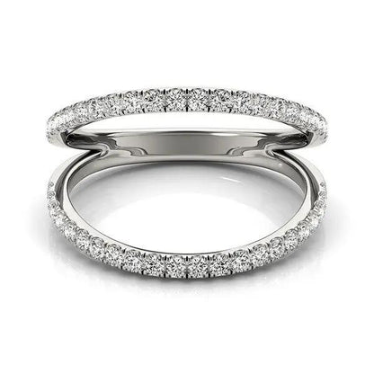 14k white gold diamond split-band ring by Bids.com, 1/4 cttw on Tampa Home & Garden Store