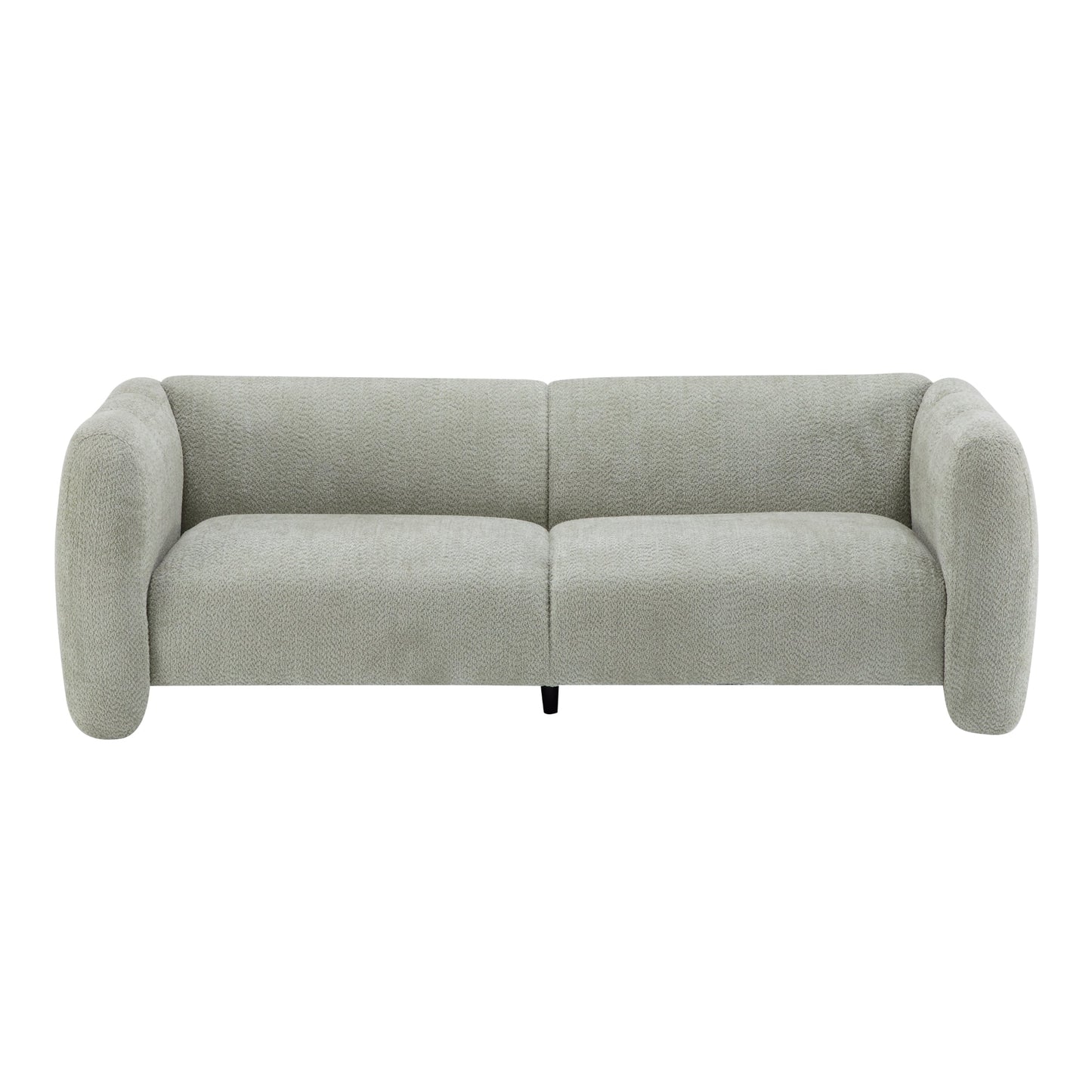 the Stylish Boucle Wave Design Modern Sofa