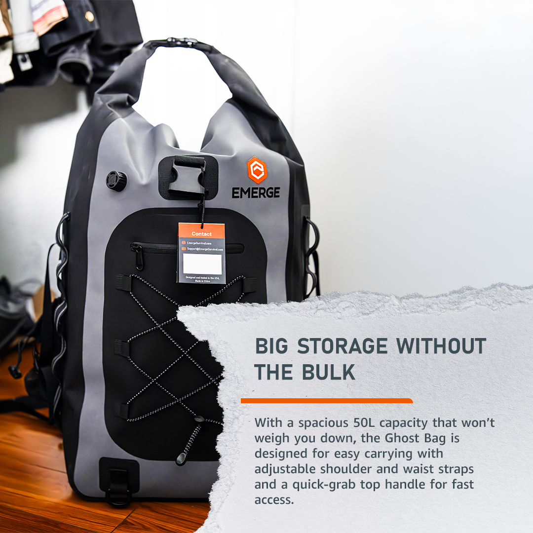 50L Dry Bag - The Ghost - Tampa Home & Garden Store