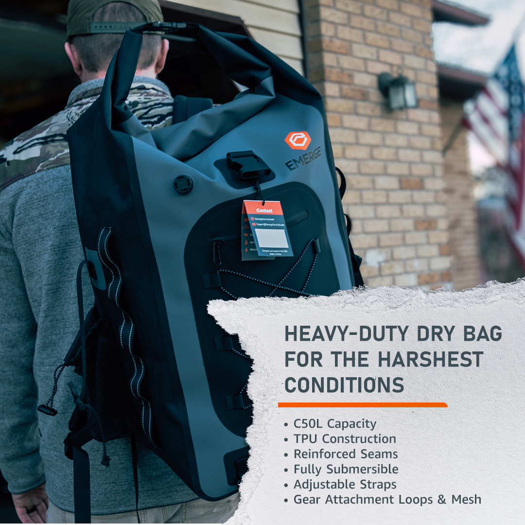 50L Dry Bag - The Ghost - Tampa Home & Garden Store