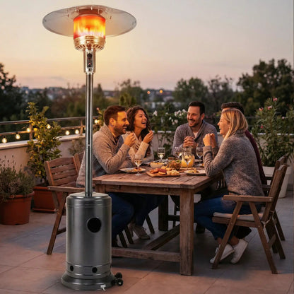 50 000 BTU Patio Heater with Stainless Burner