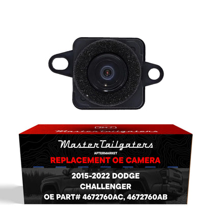 Master Tailgaters Dodge Challenger OEM backup camera with black mounting bracket 4672760AB/AC on Tampa Home & Garden Store