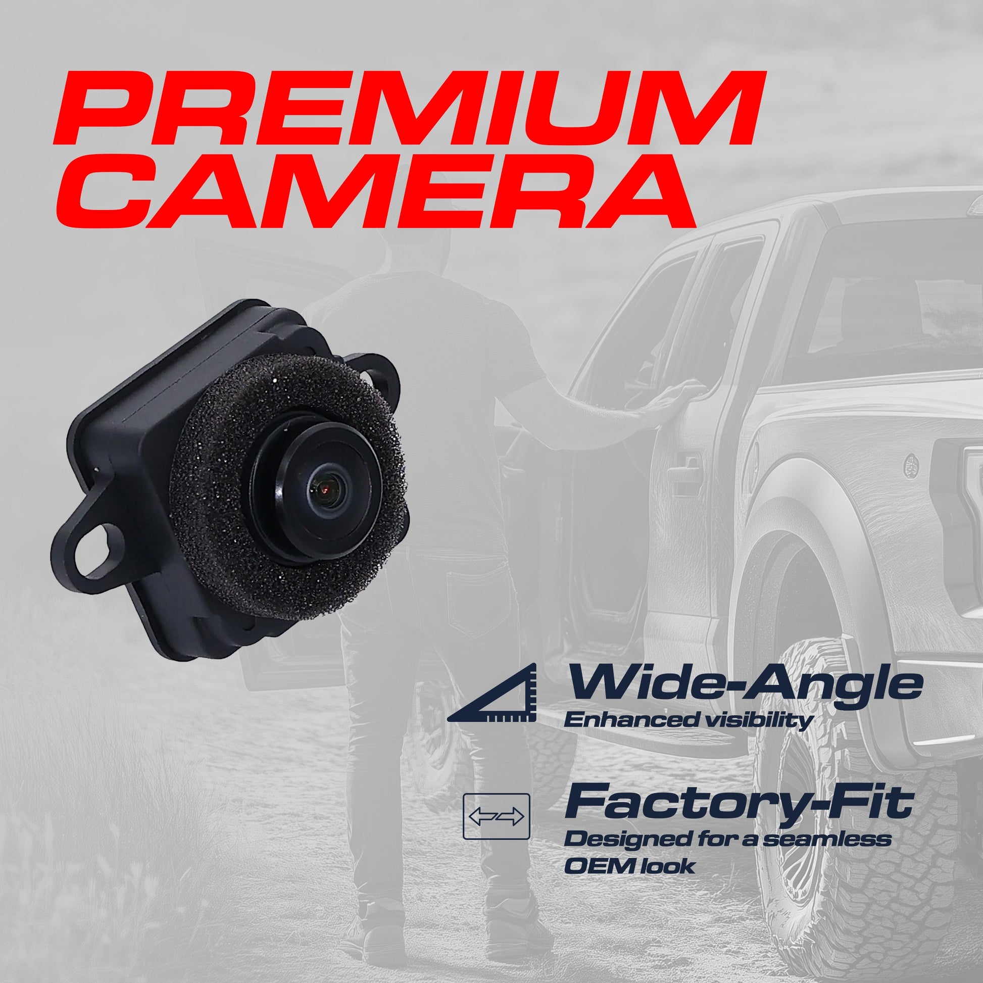 Backup camera by Master Tailgaters for Dodge Challenger 2015–2022, OE 4672760AB/4672760AC on Tampa Home & Garden Store