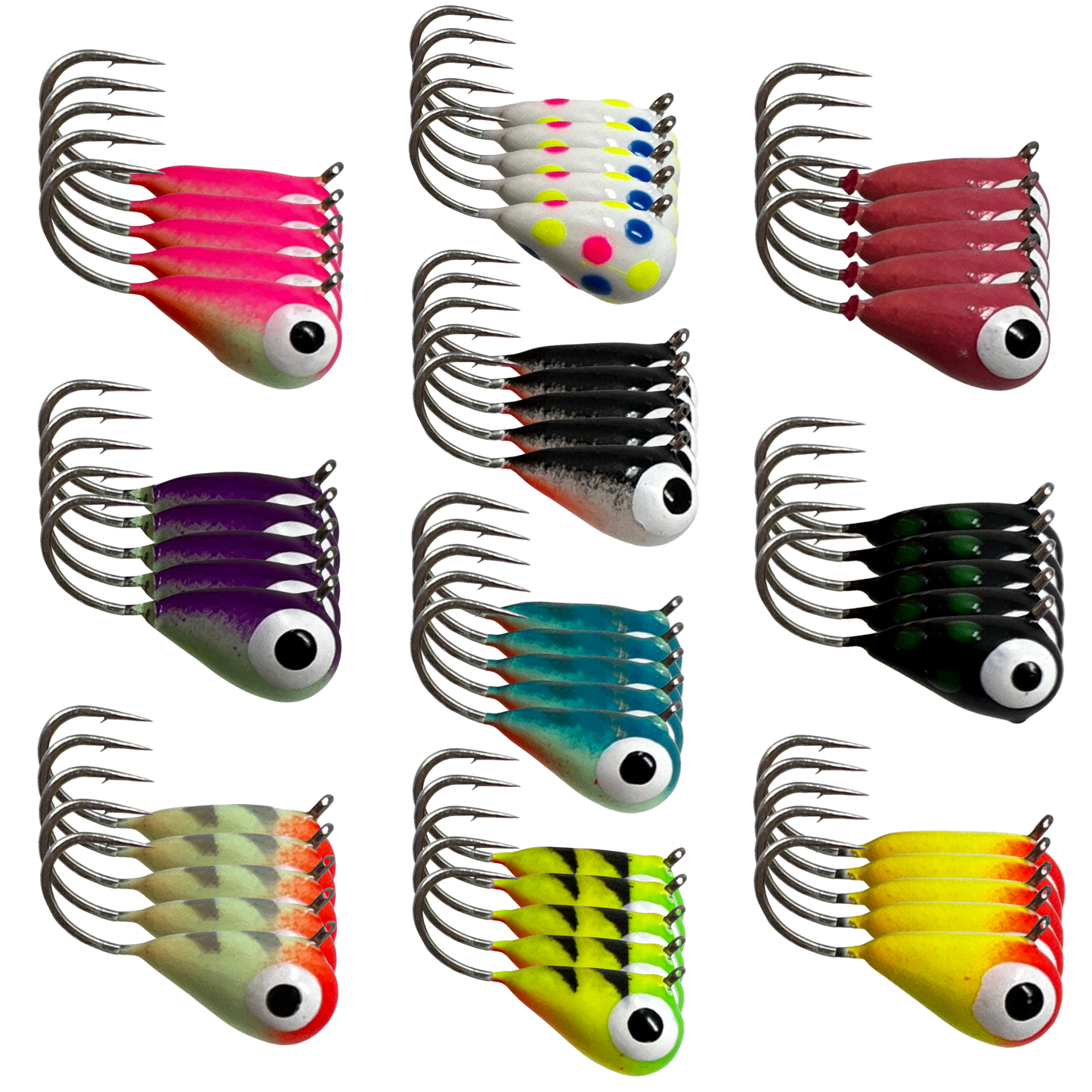 Jigs para pesca en hielo Reaction Tackle