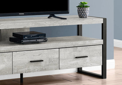 Tv Stand Console With Center Storage Drawers