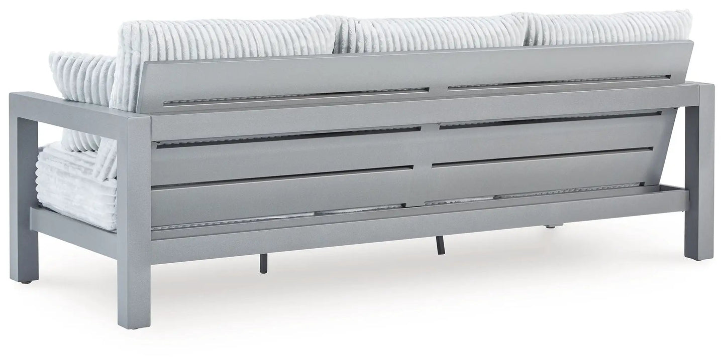 Hurley Park Outdoor Sofa With Cushion Gray