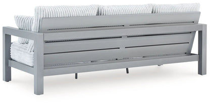 Hurley Park Outdoor Sofa With Cushion Gray