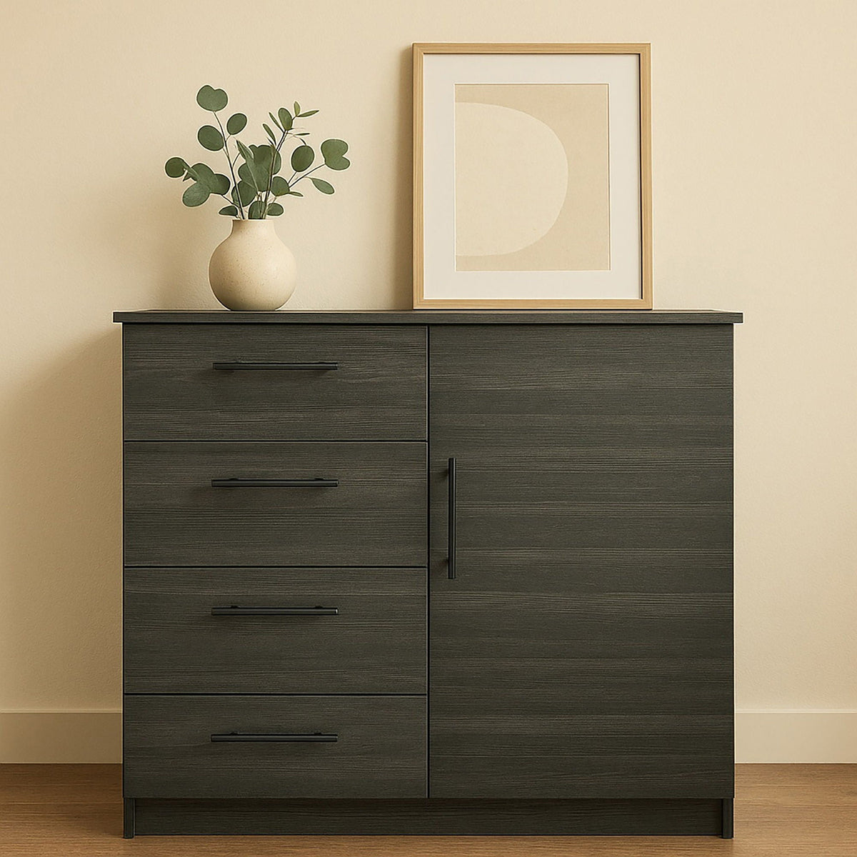 Robin Gentleman’s Chest with Extra Deep Storage in dark gray by HouseOfZazla on Tampa Home & Garden Store