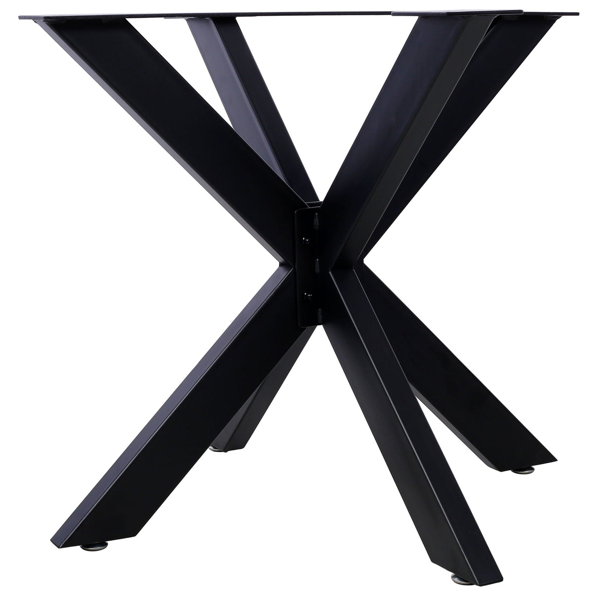 Spider Shaped Steel Table Base black metal with heavy duty construction HouseOfZazla on Tampa Home & Garden Store