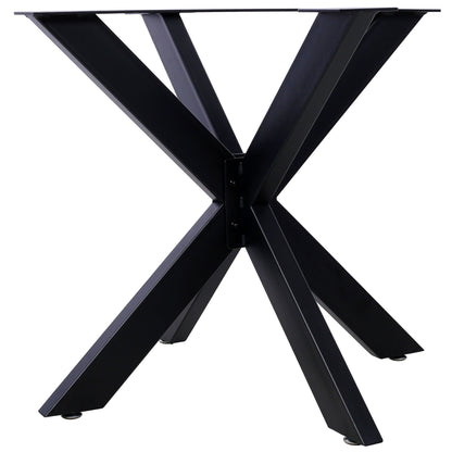 Spider Shaped Steel Table Base black metal with heavy duty construction HouseOfZazla on Tampa Home & Garden Store