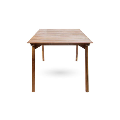 Outdoor Dining Table and Elegant Acacia Frame