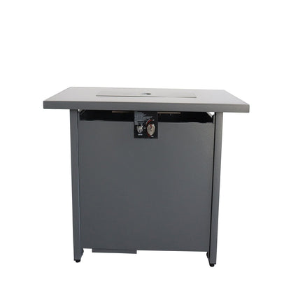 Heavy Duty Outdoor Gas Fire Pit Table and Lid