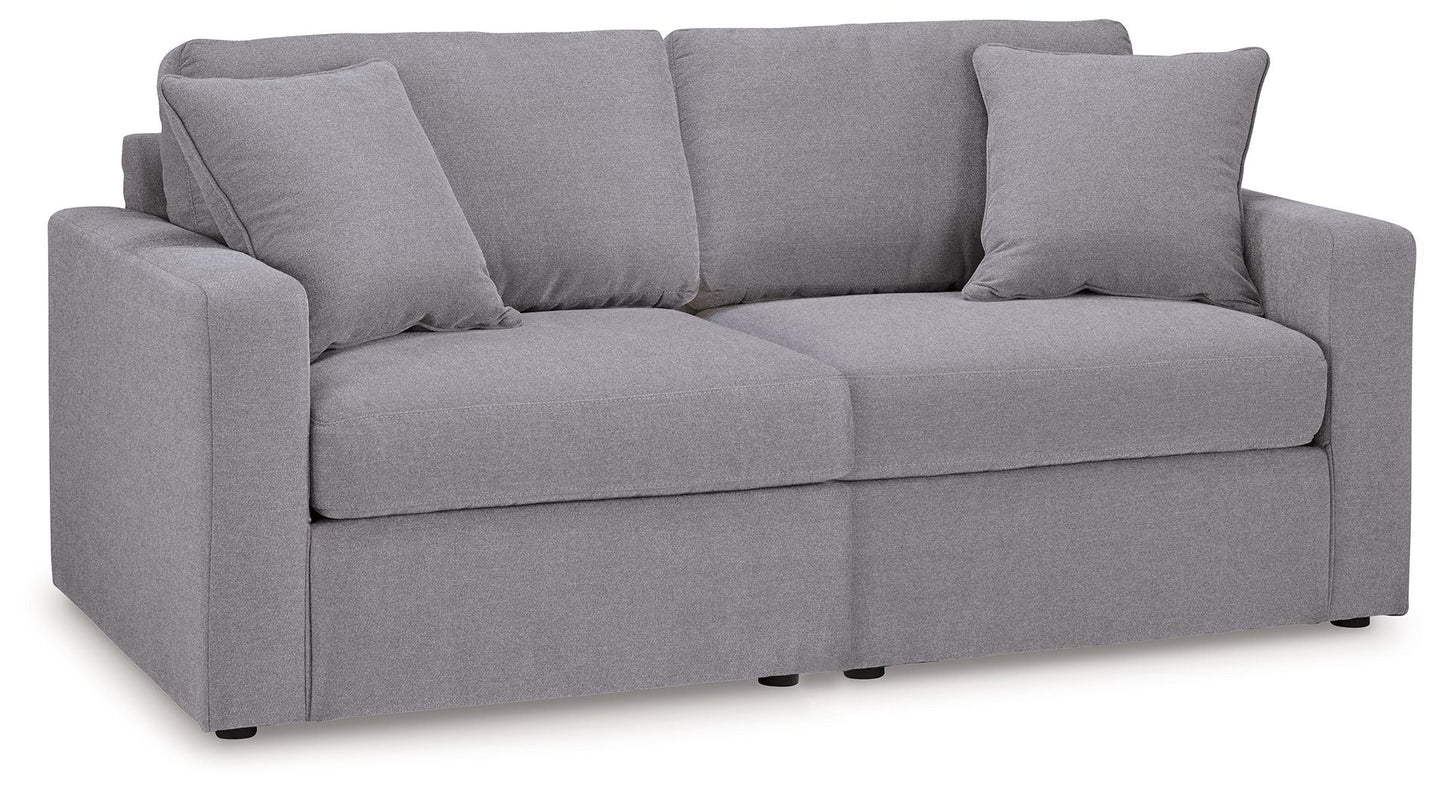 Modmax Sectional in Granite Performance Fabric